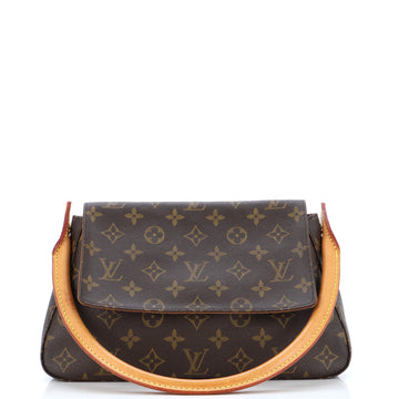 Louis Vuitton Looping Handbag Monogram Canvas Mini