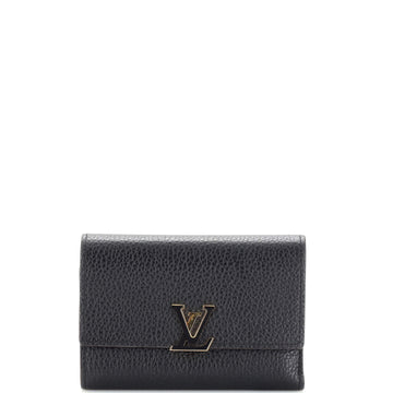 Louis Vuitton Capucines Wallet Leather Compact