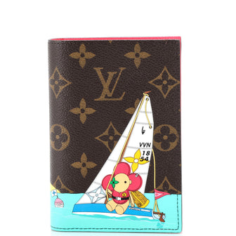 Louis Vuitton Passport Cover Limited Edition Vivienne Xmas Monogram Canvas