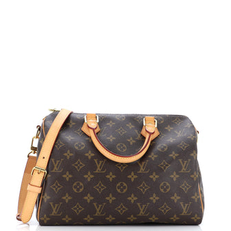 Louis Vuitton Speedy Bandouliere Bag Monogram Canvas 30