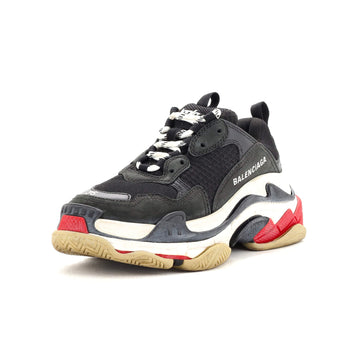 Balenciaga Women's Triple S Sneakers Fabric and Mesh with Faux Leather