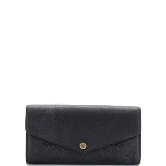 Louis Vuitton Sarah Wallet NM Monogram Empreinte Leather
