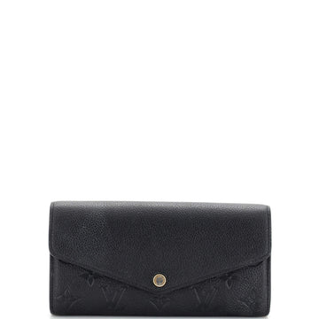 Louis Vuitton Sarah Wallet NM Monogram Empreinte Leather