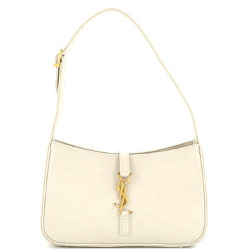 Saint Laurent Le 5 a 7 Hobo Leather Small