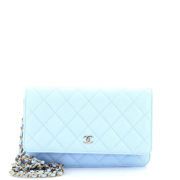 Chanel Wallet on Chain Quilted Caviar
