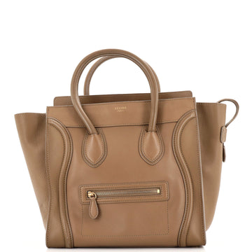 Celine Luggage Bag Smooth Leather Mini
