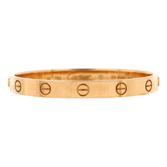 Cartier Love Bracelet 18K Rose Gold