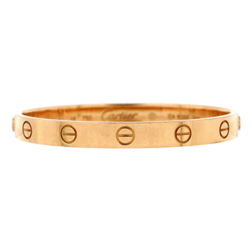 Cartier Love Bracelet 18K Rose Gold