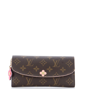 Louis Vuitton Emilie Wallet Limited Edition Blooming Flowers Monogram Canvas
