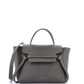 Celine Belt Bag Textured Leather Micro