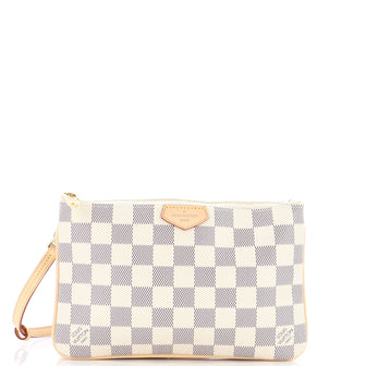 Louis Vuitton Double Zip Pochette Damier