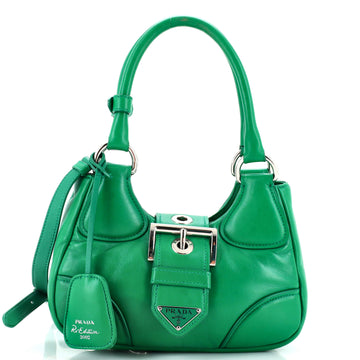 Prada Re-Edition 2002 Moon Handle Bag Padded Nappa Leather