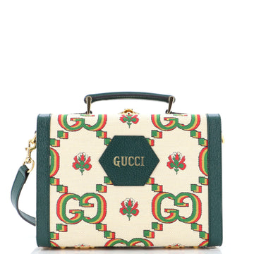 Gucci 100 Top Handle Beauty Case Limited Edition Canvas