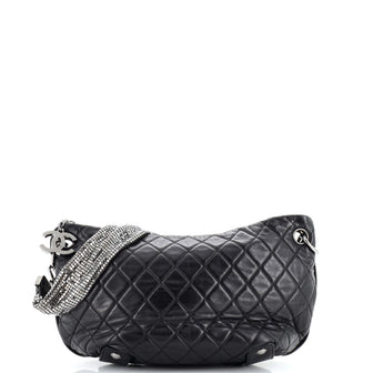Chanel Chain Mail Hobo Quilted Lambskin Small