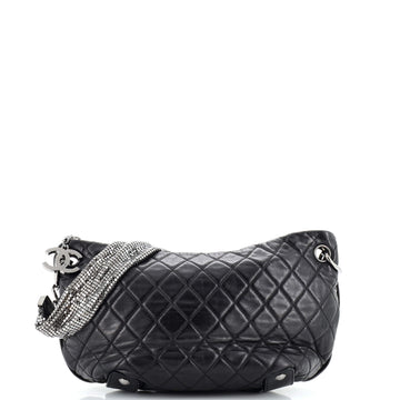 Chanel Chain Mail Hobo Quilted Lambskin Small