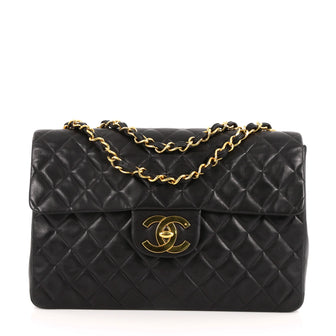 Chanel Vintage Classic Single Flap Bag Quilted Lambskin 2509901