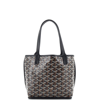 Goyard Anjou Reversible Tote Coated Canvas Mini