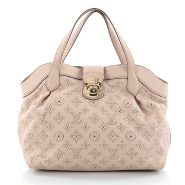 Louis Vuitton Cirrus Handbag Mahina Leather PM Neutral 2510103