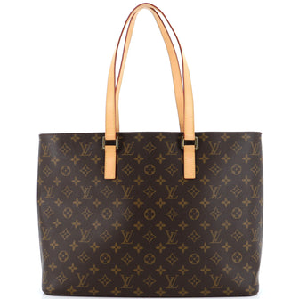 Louis Vuitton Luco Handbag Monogram Canvas