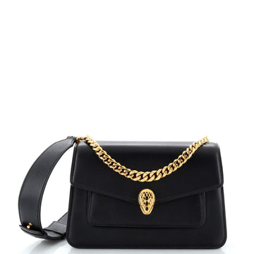 Bvlgari Serpenti Forever Maxi Chain Crossbody Bag Leather Medium