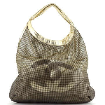 Chanel Hollywood Hobo Perforated Leather North South