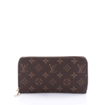 Louis Vuitton Zippy Wallet Monogram Canvas Brown 2511004