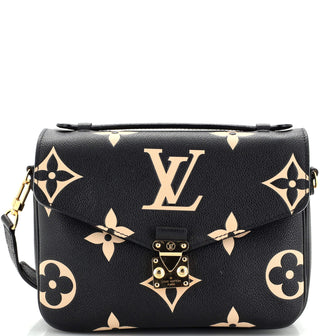 Louis Vuitton Pochette Metis Bicolor Monogram Empreinte Giant