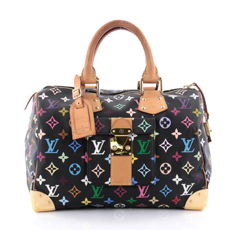 Louis Vuitton Speedy Handbag Monogram Multicolor 30 2512202