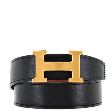 Hermes Constance Reversible Belt Leather Wide