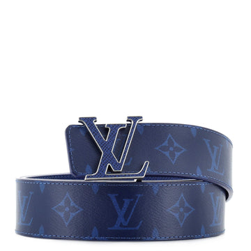 Louis Vuitton LV Initiales Reversible Belt Monogram Taigarama Wide