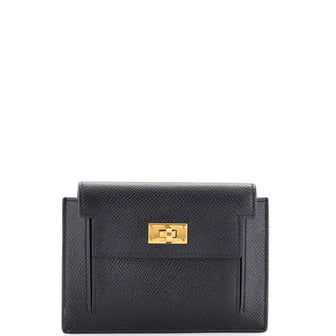 Hermes Kelly Pocket Compact Wallet Epsom