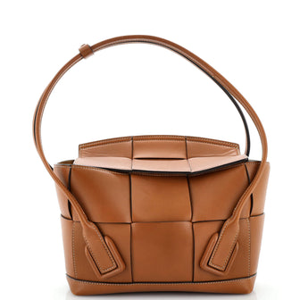 Bottega Veneta Arco Bag Maxi Intrecciato Leather Small