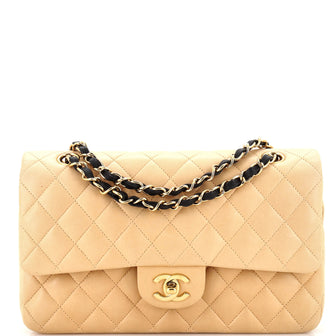 Chanel Classic Double Flap Bag Quilted Lambskin Medium
