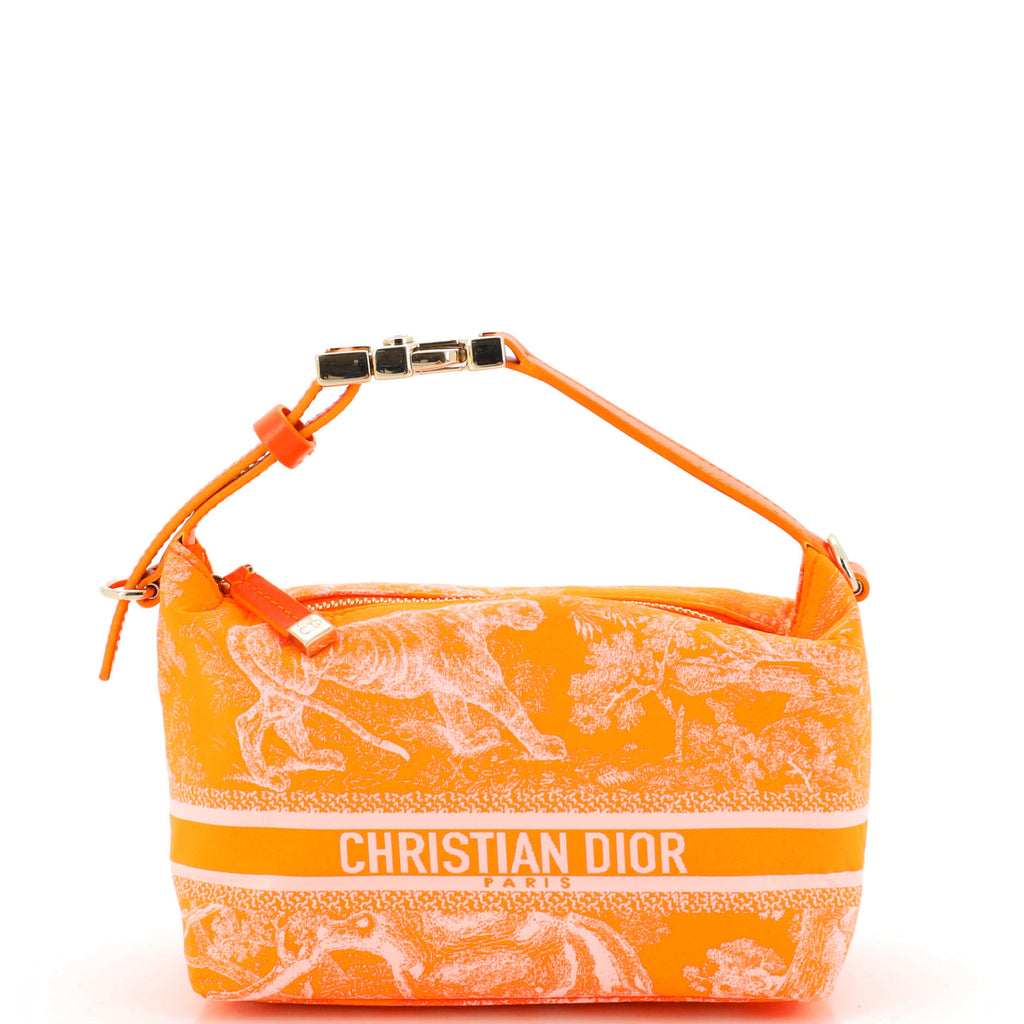 Christian Dior Toile de Jouy DiorTravel Nomad Pouch Print