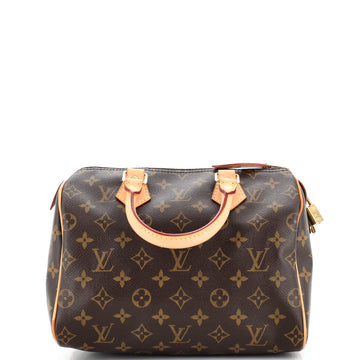 Louis Vuitton Speedy Handbag Monogram Canvas 25