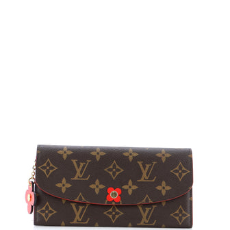 Louis Vuitton Emilie Wallet Limited Edition Blooming Flowers Monogram Canvas