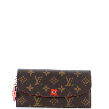 Louis Vuitton Emilie Wallet Limited Edition Blooming Flowers Monogram Canvas