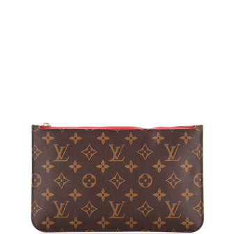 Louis Vuitton Neverfull Pochette Monogram Canvas Large