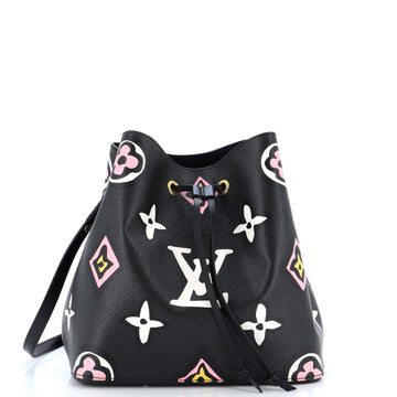 Louis Vuitton NeoNoe Handbag Wild at Heart Monogram Giant MM