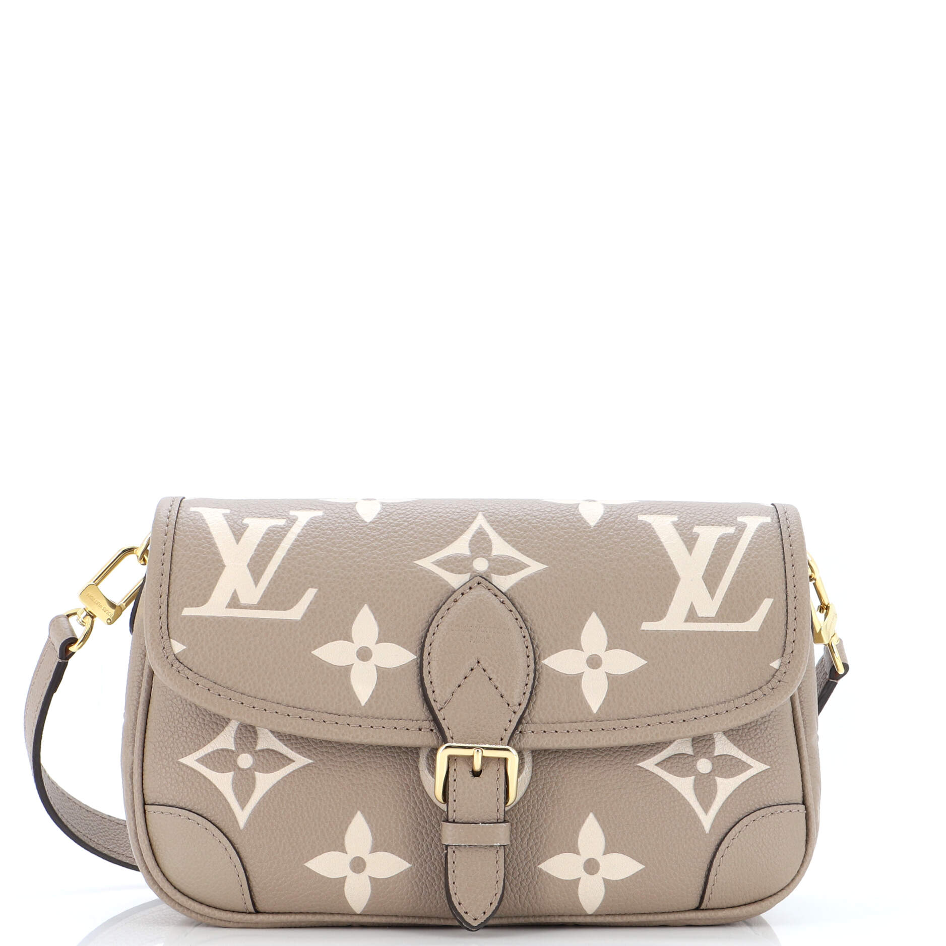 Louis Vuitton Diane NM Handbag Bicolor Monogram Empreinte 2514561