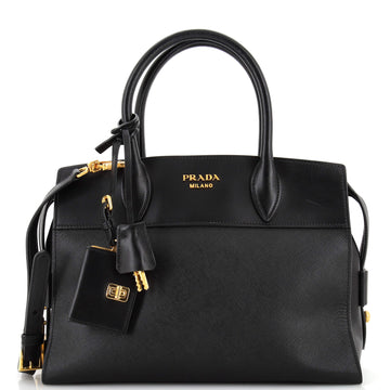 Prada Esplanade Tote Saffiano with City Calf Medium