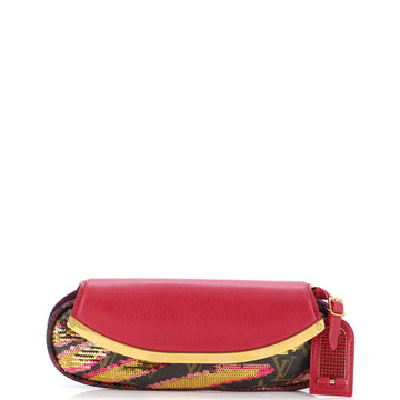 Louis Vuitton Savage Cub Clutch Mixed Media