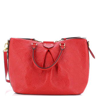 Louis Vuitton Mazarine Handbag Monogram Empreinte Leather MM