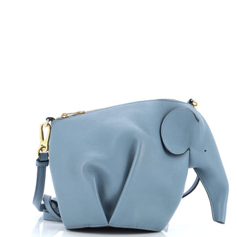 Loewe Elephant Crossbody Bag Leather Mini