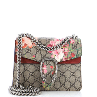 Gucci Dionysus Bag Blooms Print GG Coated Canvas Mini