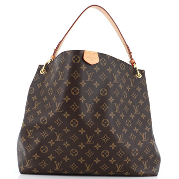 Louis Vuitton Graceful Handbag Monogram Canvas MM