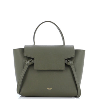 Celine Belt Bag Textured Leather Nano