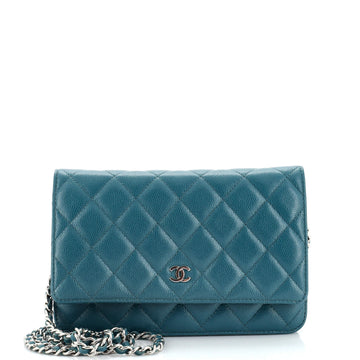 Chanel Wallet on Chain Quilted Caviar