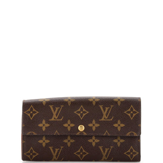 Louis Vuitton Vintage Sarah Wallet Monogram Canvas