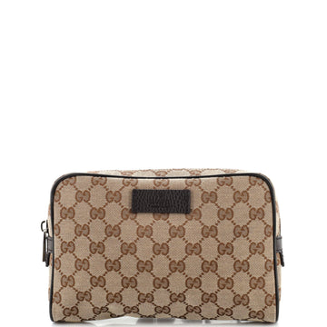 Gucci Waist Belt Bag (Outlet) GG Canvas Small